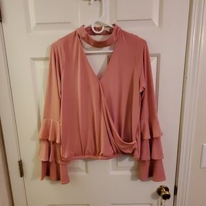 Gianni Bini Bell Sleeve Shirt